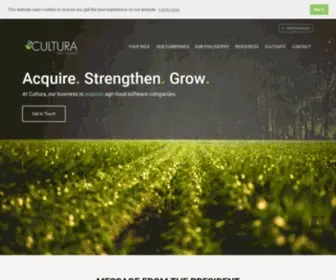 Culturatech.com(CULTURA Technologies) Screenshot