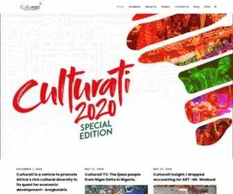 Culturati.ng(Africa's Largest Cultural Fusion) Screenshot