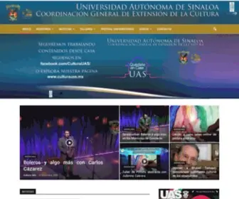 Culturauas.mx(Cultura UAS) Screenshot