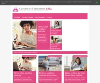 Culture-ET-Formation.fr(Blog de Culture et Formation) Screenshot