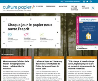 Culture-Papier.com(Culture Papier) Screenshot