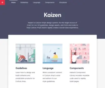 Cultureamp.design(Kaizen Design System) Screenshot