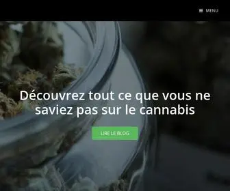 Culturebeuh.com(A french brand and community about weed) Screenshot