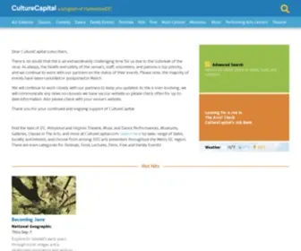 Culturecapital.com(Theatre dc) Screenshot