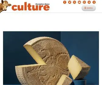 Culturecheesemag.com(Culture: The Word on Cheese) Screenshot