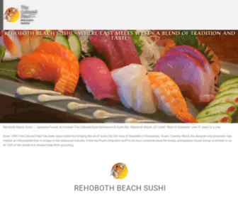 Culturedpearl.us(Sushi Bar in Rehoboth Beach) Screenshot