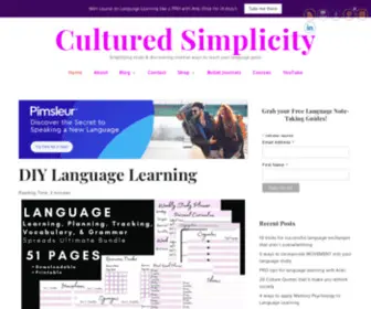 Culturedsimplicity.com(Helping businesswomen & minorities live their best life) Screenshot