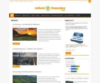 Culturefinanciere.com(Améliorer) Screenshot