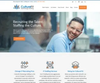 Culturefit.com(CultureFit Technology Staffing) Screenshot