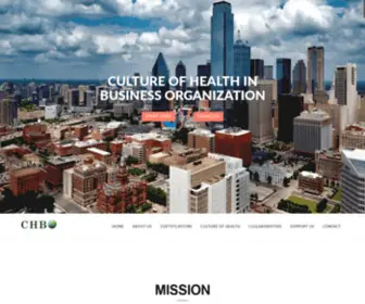 Culturehealthbusiness.org(Culture of Health in Business Organization) Screenshot