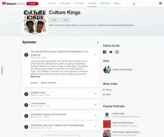 Culturekingspod.com(Culturekingspod) Screenshot
