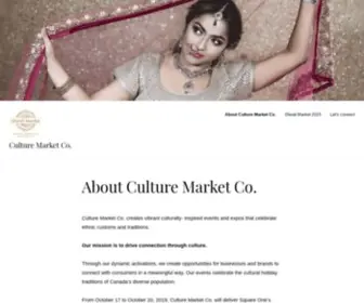 Culturemarketco.com(This domain has a pending ICANN verification and) Screenshot