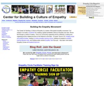 Cultureofempathy.com(All about empathy) Screenshot
