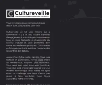 Cultureveille.fr(Cultureveille) Screenshot