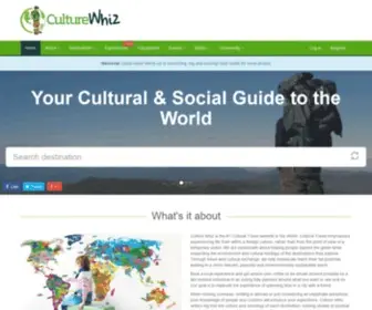 Culturewhiz.org(Culture Whiz) Screenshot