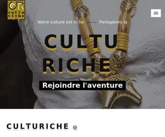 Culturiche.agency(Accueil) Screenshot