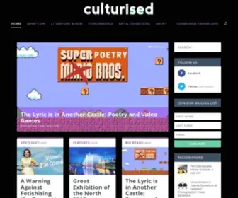 Culturised.co.uk(An online arts publication providing both practical information and thought) Screenshot