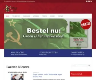 Cultuurondervuur.nu(Cultuur onder Vuur) Screenshot