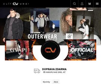 Cultwear.cz(SikSilk, Guapi/Gvapi, Official) Screenshot