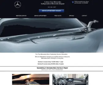 Culvercitymercedes.com(Culver City Mercedes Service Center) Screenshot