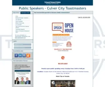 Culvercitytoastmasters.org(Culvercitytoastmasters) Screenshot