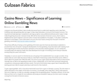 Culzeanfabrics.com(FIFA55มือถือ) Screenshot