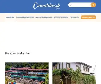 Cumalikizik.com(Cumalıkızık) Screenshot