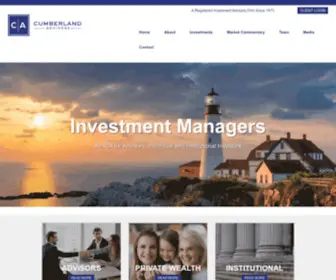 Cumber.com(Cumberland Advisors) Screenshot