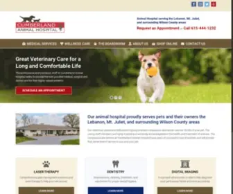 Cumberlandanimalhospitalonline.com(Cumberland Animal Hospital) Screenshot