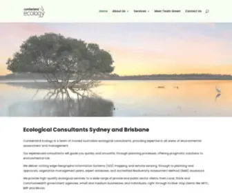 Cumberlandecology.com.au(Ecological Consultants Sydney and Brisbane) Screenshot