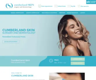 Cumberlandskin.com(Board-Certified Dermatologists in Middle Tennesee) Screenshot