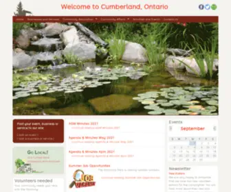 Cumberlandvillage.ca(Cumberlandvillage) Screenshot