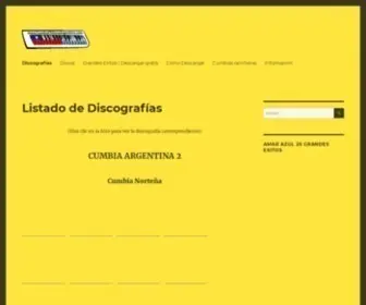 Cumbiachilenaargentina.com(Listado) Screenshot