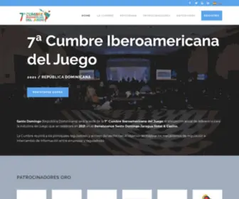 Cumbreiberoamericanadeljuego.es(Cumbre Iberoamericana del Juego) Screenshot