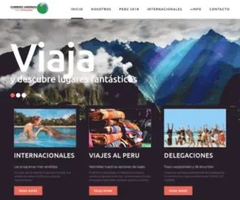 Cumbres-Andinas.com(Inicio) Screenshot
