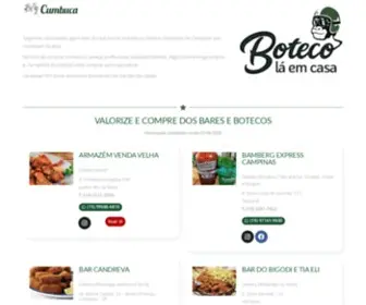 Cumbuca.com.br(Guia Boteco Lá em Casa do Cumbuca) Screenshot