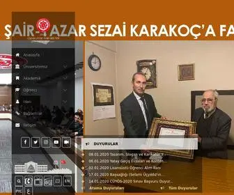 Cumhuriyet.edu.tr(Sivas Cumhuriyet Üniversitesi) Screenshot
