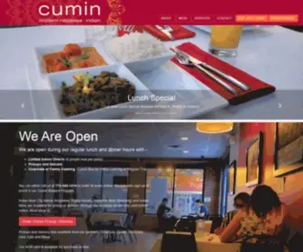 Cumin-Chicago.com(Cumin Chicago) Screenshot