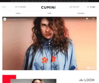 Cumini.com(Moda di lusso Uomo Donna dei migliori Brand) Screenshot
