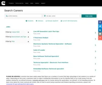 Cummins-India.jobs(Cummins India Jobs) Screenshot