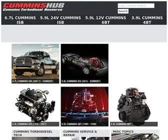 Cumminshub.com(Cummins Turbodiesel Tech) Screenshot