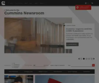 Cumminspowerblog.com(Cummins Inc) Screenshot