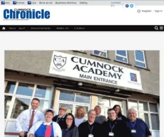 Cumnockchronicle.com(Cumnock Chronicle) Screenshot