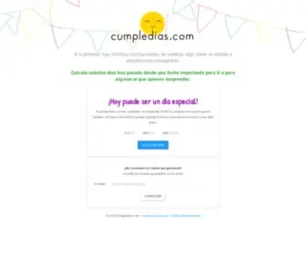Cumpledias.com(Celebrar) Screenshot