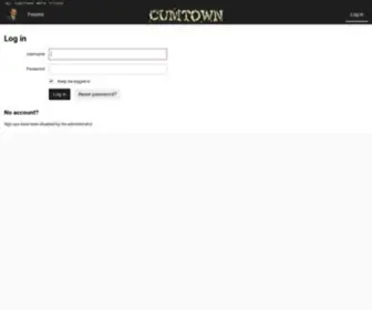 Cumtown.org(Cumtown) Screenshot