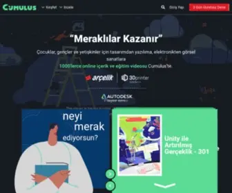 Cumulus.com.tr(Eğitim yüklü bulut) Screenshot