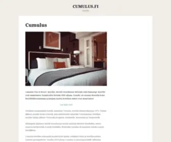 Cumulus.fi(Hotellit) Screenshot