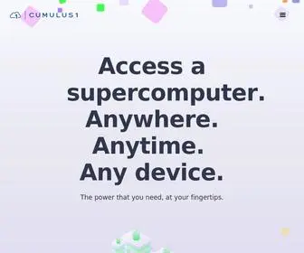 Cumulus1.network(Cumulus1 network) Screenshot