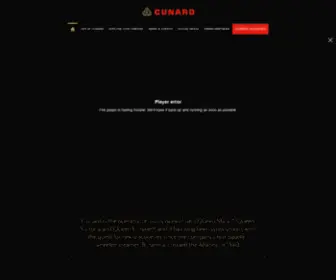 Cunardcareers.co.uk(Cunard Cruise Line careers website) Screenshot