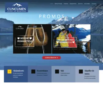 Cuncumen.com.ar(Cuncumen Apart de Montaña) Screenshot